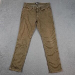 DUER Pants Mens 32x30 Green Nature2X Slim Fit Stretch Durable No Sweat